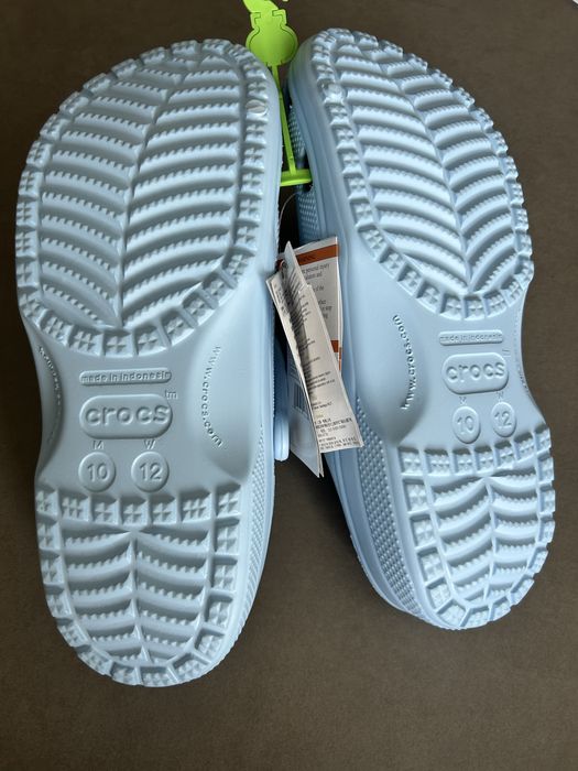 Crocs błękitne niebieskie