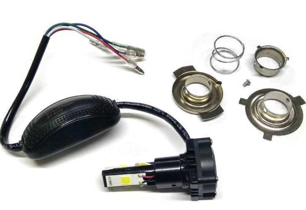 Лампа фари зі стробоскопом діодна 12v 40w, 4 діоди Go M4 універсальна