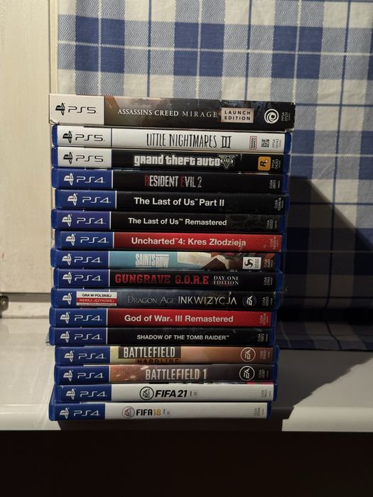 Zestaw najlepszych gier na playstation