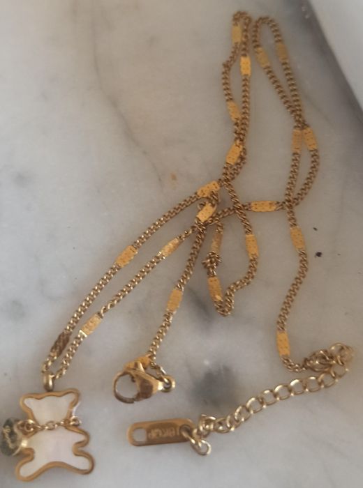 Conjunto TOUS, colar e brincos