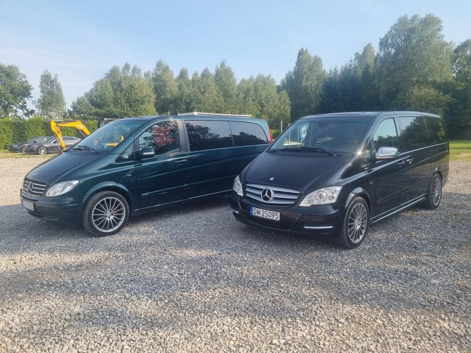 Wynajem busa Mercedes Viano 6 osób