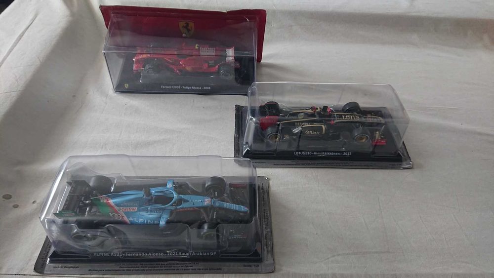 Formula 1 (escala 1/24) (A2/3): 16 modelos F1