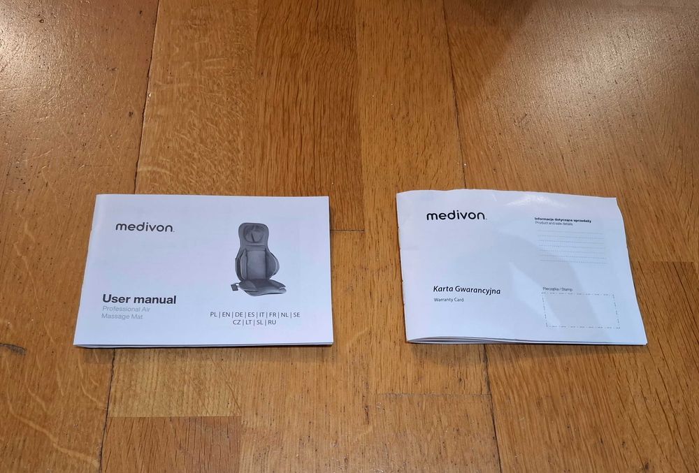 Mata masująca Medivon Cosy Air Pro_Nowa