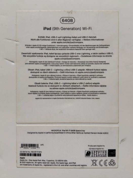 iPad (9th Generation) 64GB