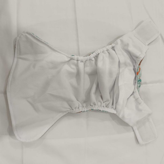 Pack de 5 fraldas reutilizáveis e 10 absorventes