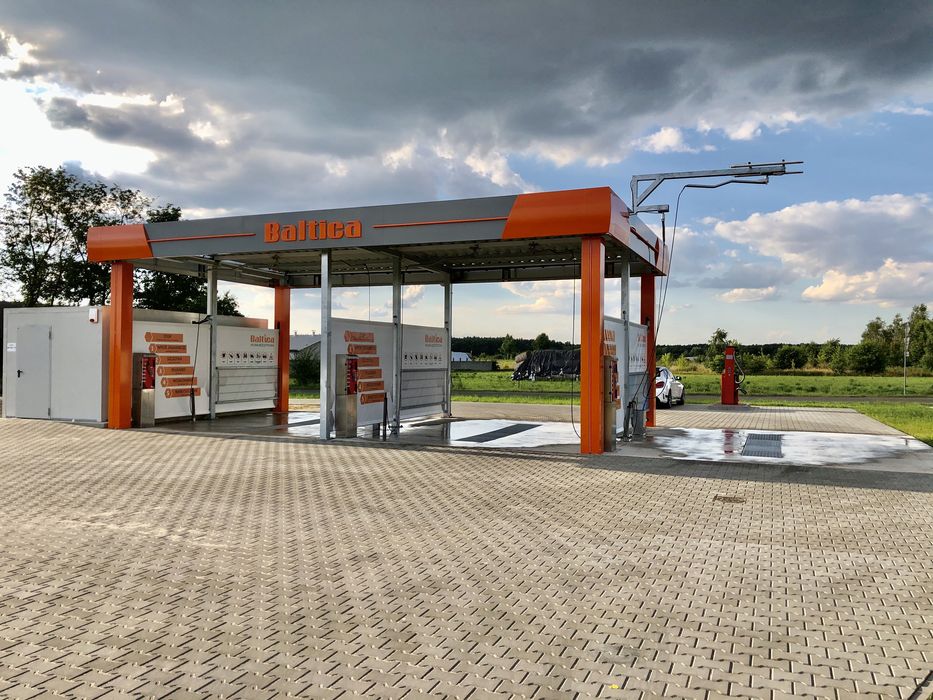 Działka 2029m2 myjnia bezdotykowa poz. bud. Stacja Paliw Benzynowa LPG