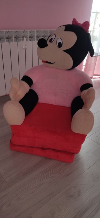 Rozkładany fotel dla dziewczynki