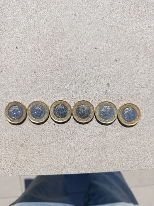 Moedas One pound
