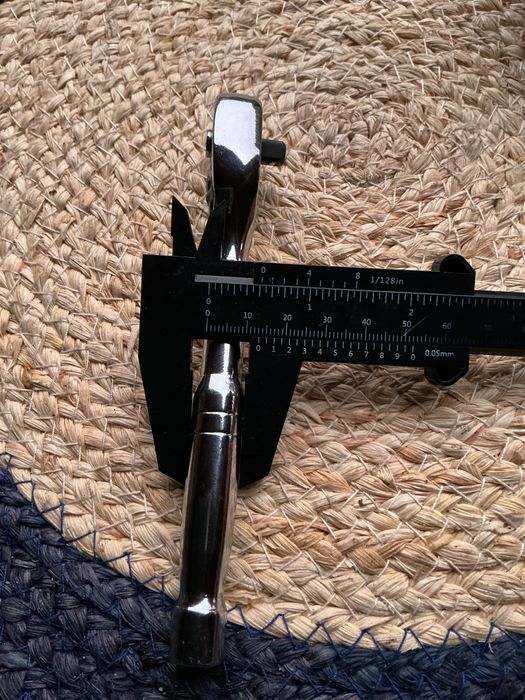 ключ Нова якісна підсилена трещотка 1/4 преміум класу хром ванадієва