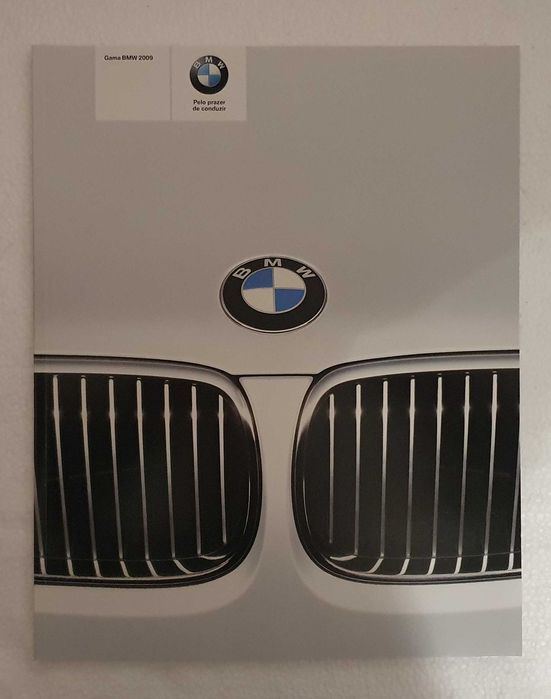 Catálogo de toda a gama BMW - original - Ano 2009