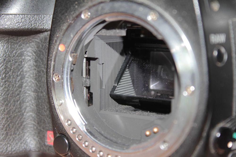 Pentax K20D Uszkodzony