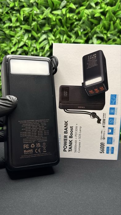 Потужний павербанк для ноутбука! Veger 56000 mAh 130W з гарантією