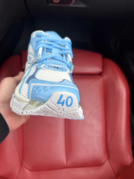リランラン販売 ОПЛАТА ПІСЛЯ ОГЛЯДУ)Balenciaga Runner Blue White Баленсіага Ранер