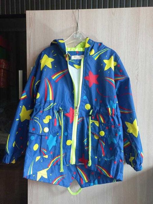 Ветровка на девочку 116см, 4-5лет