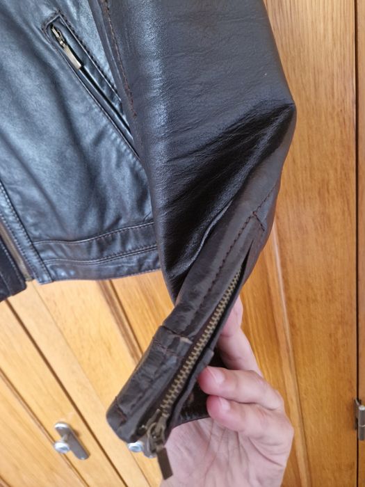 Casaco castanho da Casa das Peles - 48 - Homem