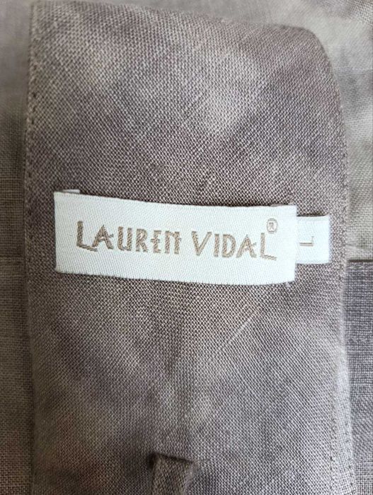Дизайнерський жилет-, 100% льон, бренд «LAUREN VIDAL», (Франція) р-р L