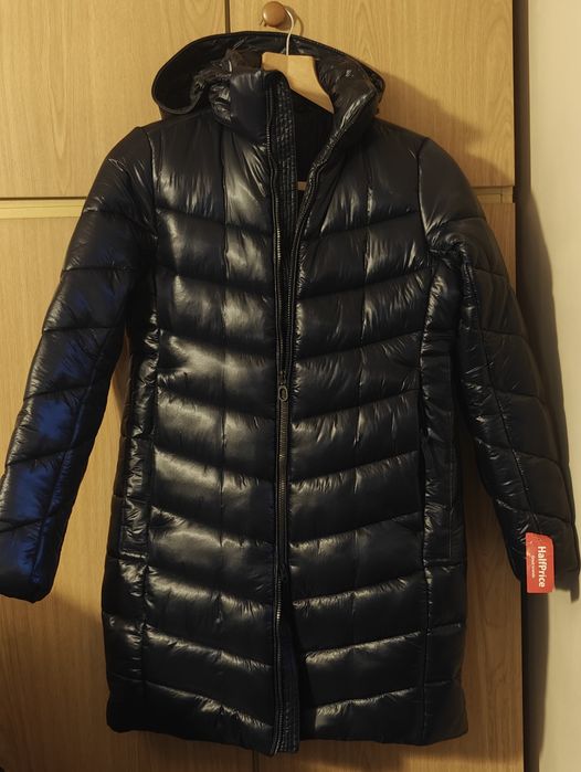 Nowa piękna kurtka z kapturem płaszcz damski G-star Raw M zimowa CK mk