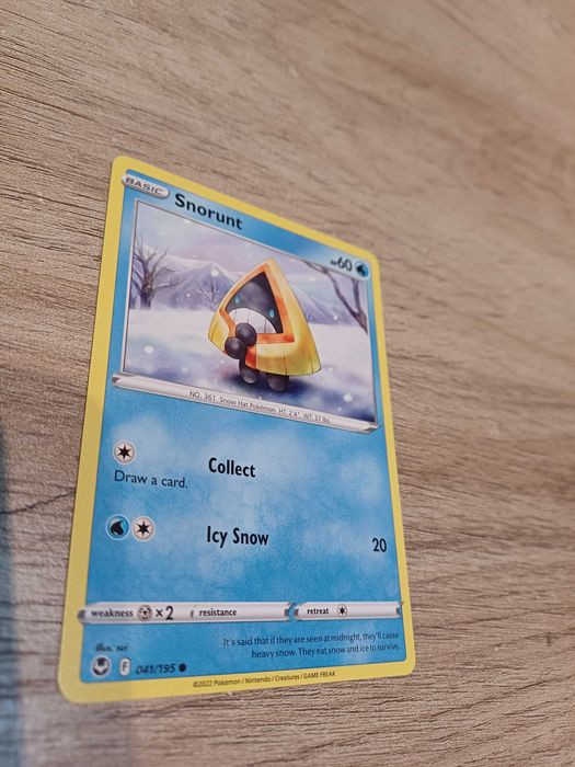 Carta Pokémon Snorunt #41