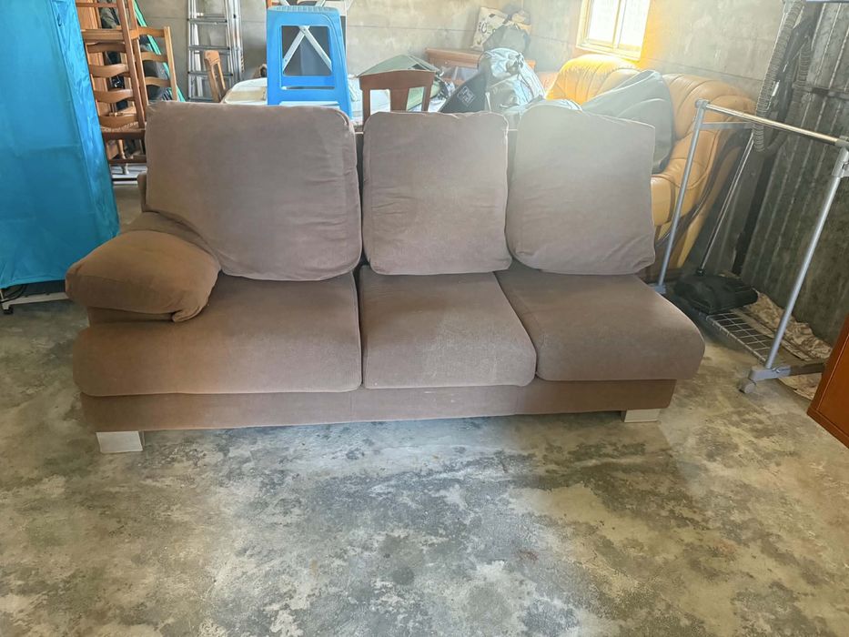 Sofa 3 lugares com chaise longue
