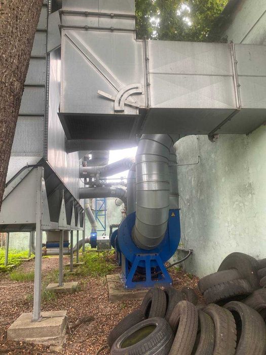 Linia odpylajaca i wentylatory  firmy JKF