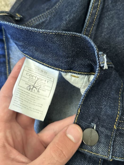 Джинсы прямые широкие carhartt dickies