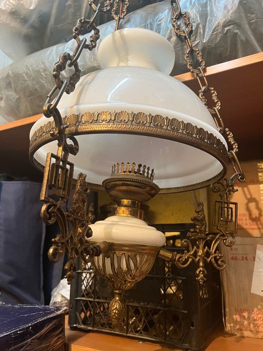 Люстра  винтажная  подвесная