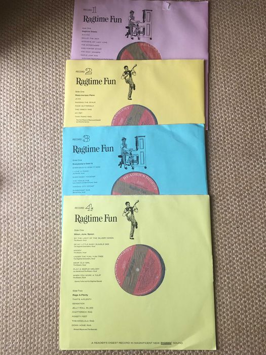 Discos Ragtime Fun Artistes Divers