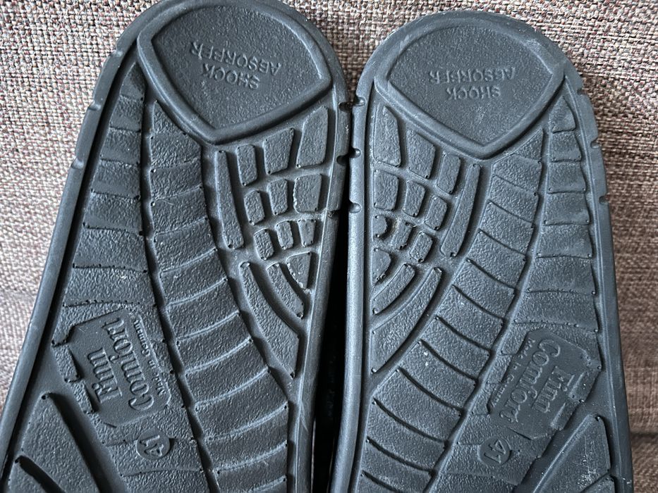 Finn Comfort шкіряні шльопанці тапочки 41 р