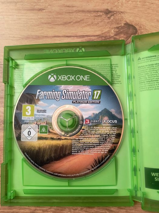 Farming Simulator 17 edycja platynowa Xbox one