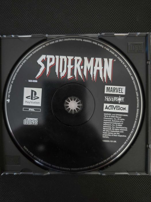 Spider Man - PS1 - Jogo