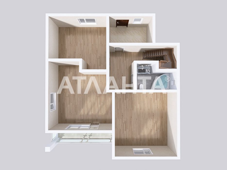 Прода окремостоячого будинку у с. Малехів на пагорбі