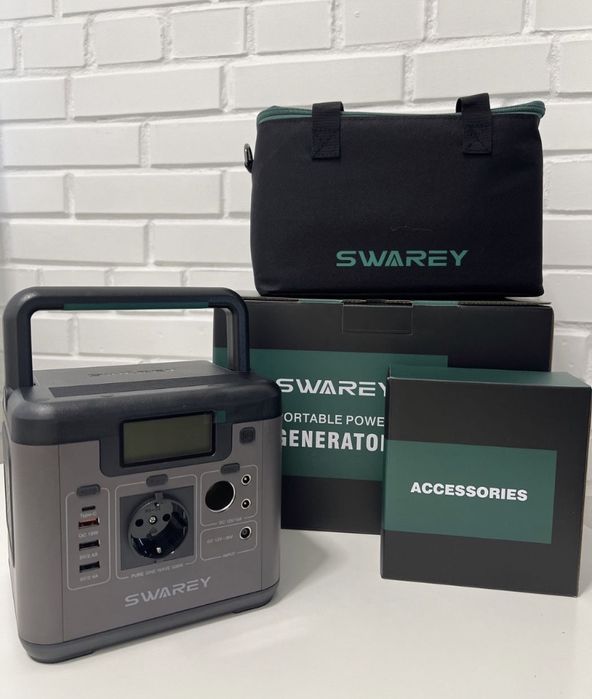 Портативна електростанція SWAREY S500 518/Вт/год LiFePO4