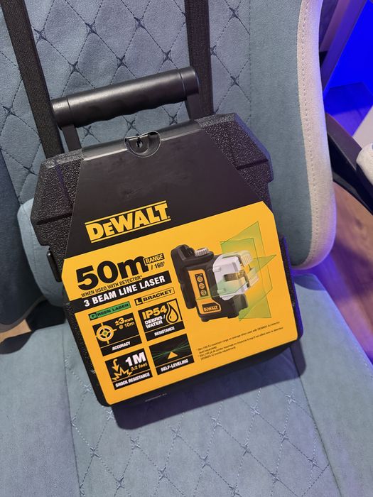 Лазерний рівень DeWALT DW089CG-XJ (зелений промінь)