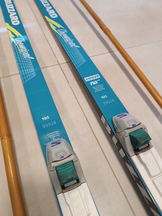 Narty biegowe BLIZZARD chemical sport PRL antyk