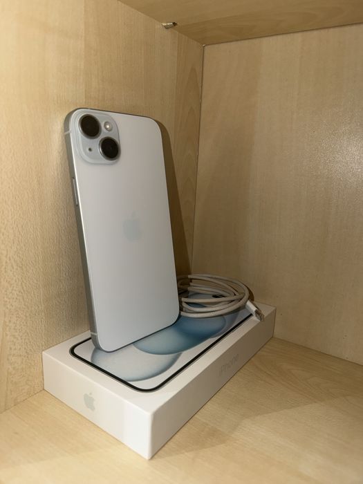 iPhone 15 Plus 128 GB BIAŁY/NIEBIESKI