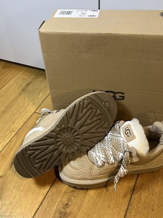Ugg lowmel sand piaskowe buty zimowe trampki beżowe