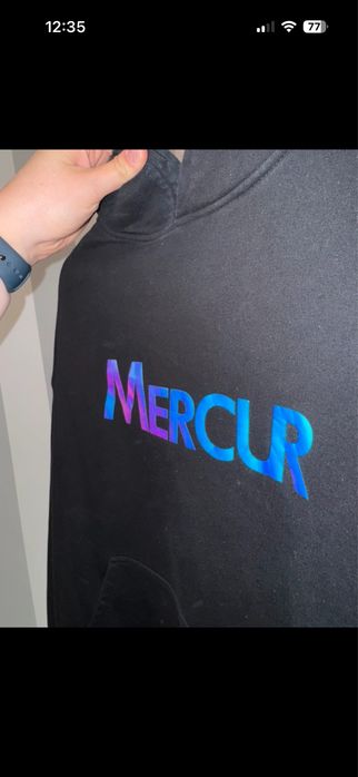 Bluza Mercur Holographic roz.M