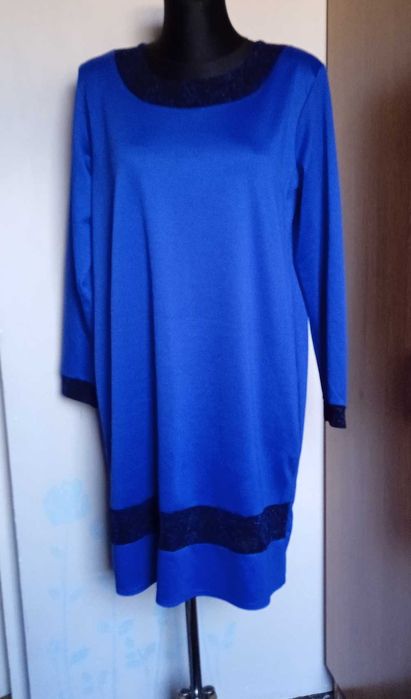 Chabrowa sukienka r. 50