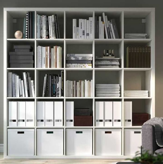 Estante Ikea KALLAX, branco, 182x182 cm