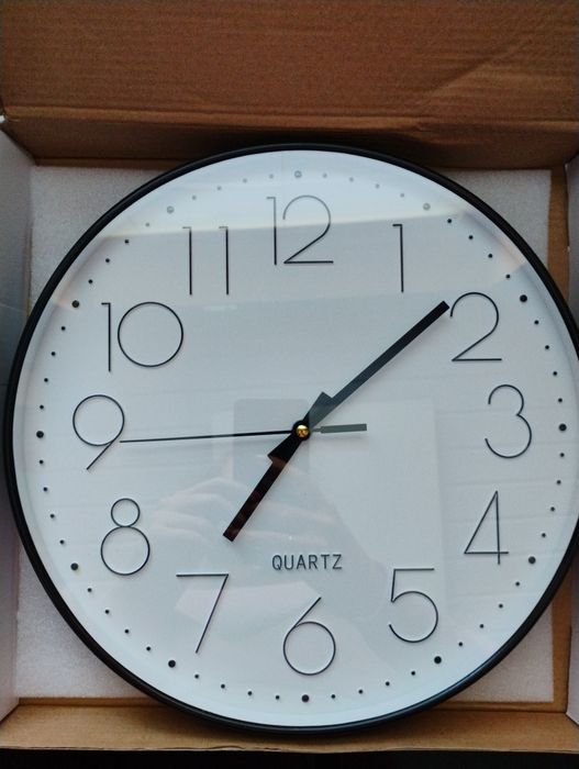 Zegar na ścianę klasyczny nowy - silent clock