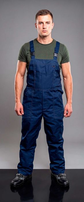 Робочий напівкомбінезон, спецодежда полукомбинезон, роба Комфорт, больших размеров