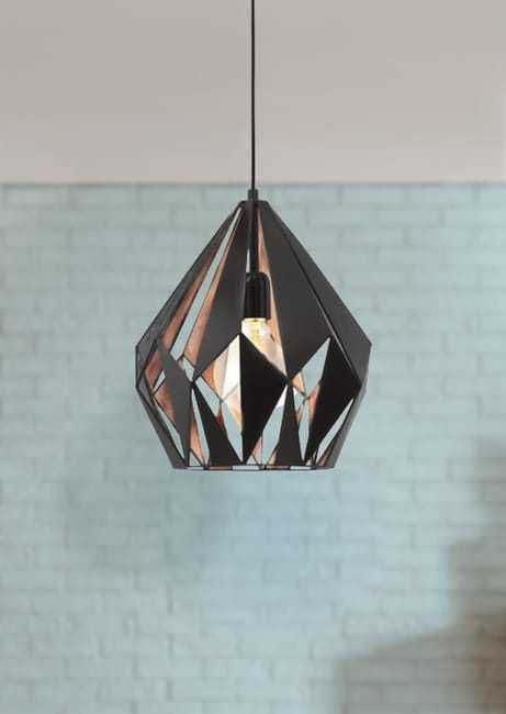 Dois Conjuntos Candeeiros de sala Série EGLO - CARLTON 1