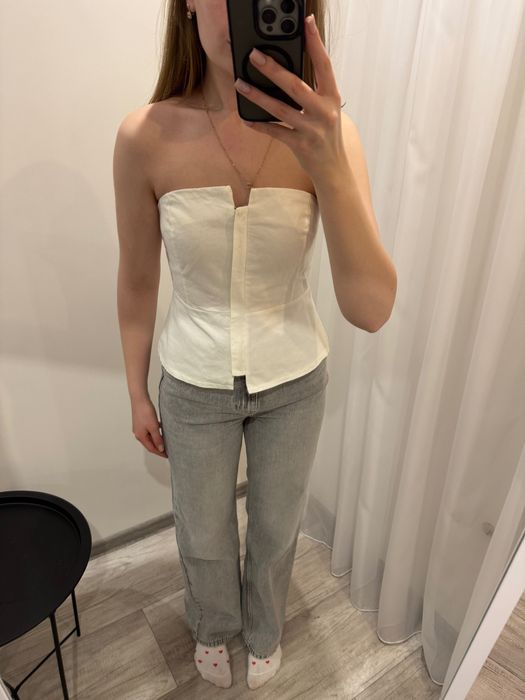 Корсет білий в ідеальному стані