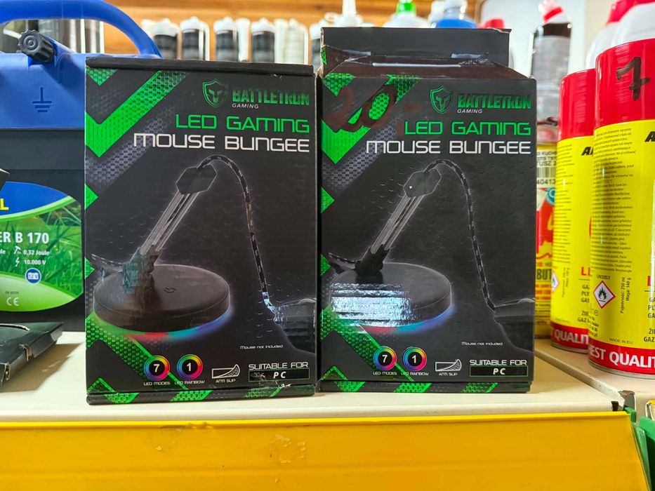 Uchwyt na kabel myszy Mouse bungee LED prezent dzień chłopaka dzień nauczyciela