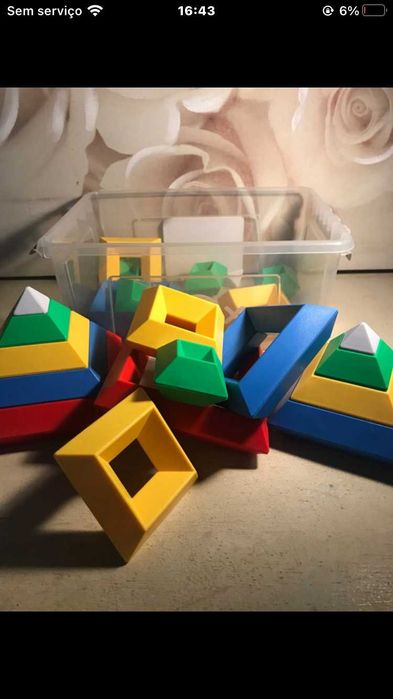 box puzzle piramidal 3D