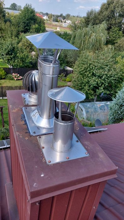 Wkłady kominowe fi 120 1mm kwaso-żaroodporne INOX systemy premium