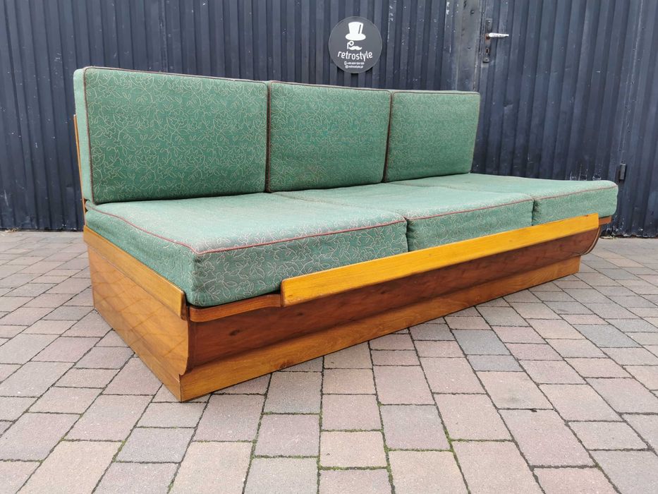 Sofa, kanapa ART DECO proj. J. Halabala, Czechosłowacja '30-'50, RETRO