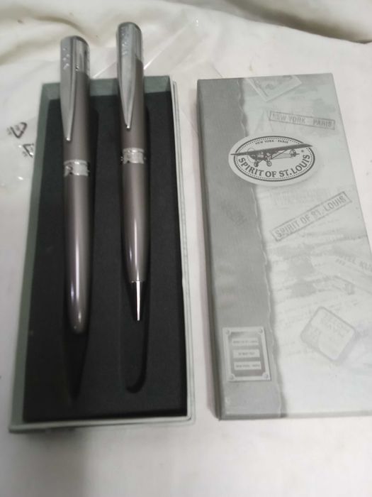 Conjunto caneta e esferográfica Spirit Of St. Louis NX 211