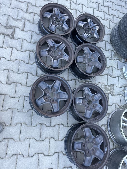 6,5j x 16" et50 felga strukturalna vw golf passat oryginal