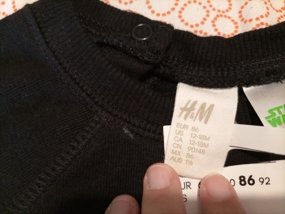 Sweatshirt bebé, tamanho 12/18 NOVA